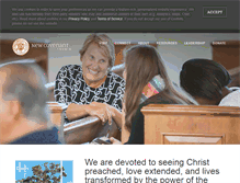 Tablet Screenshot of newcovenantnaperville.org
